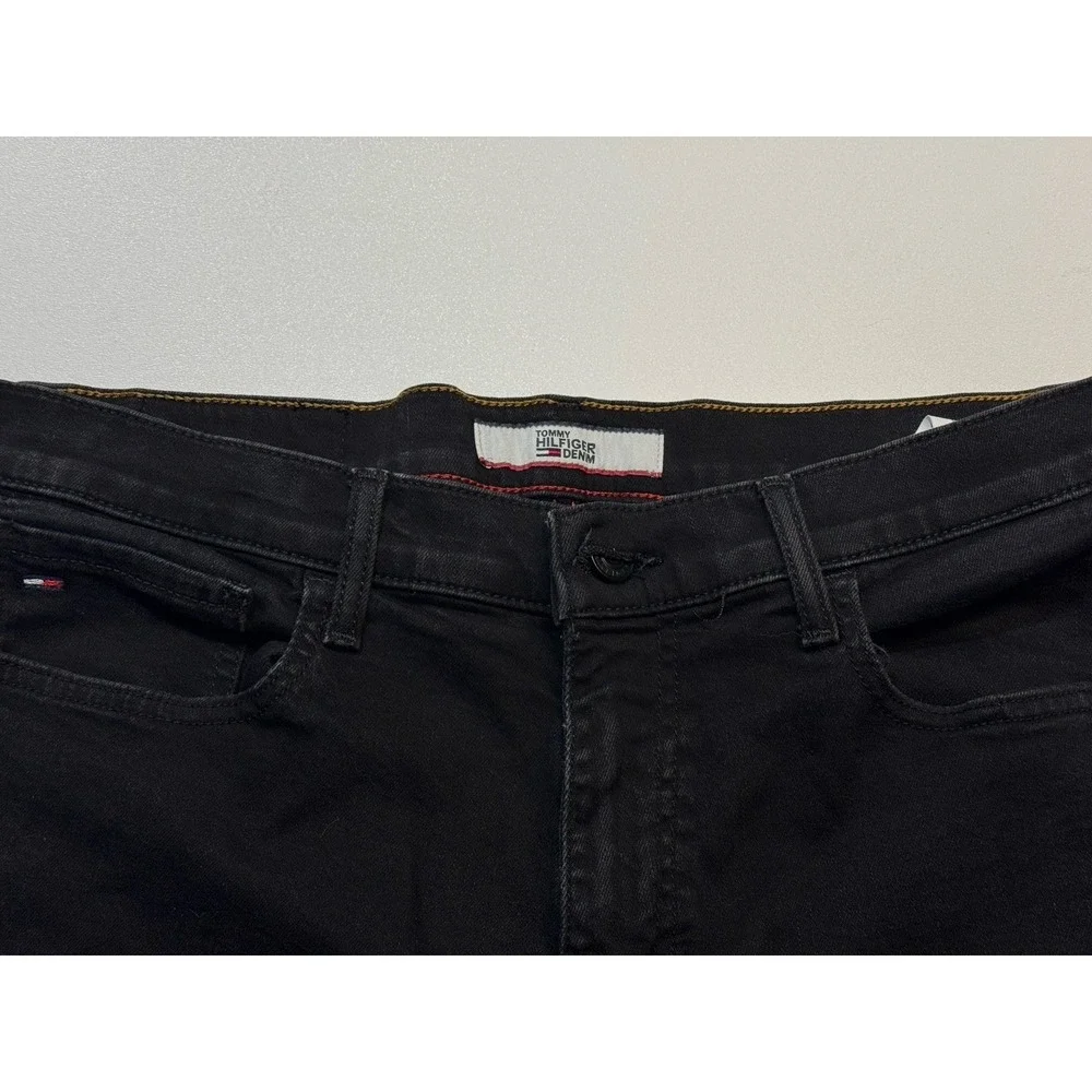 Tommy Hilfiger Denim Straight Droite Black‎ Jean 34/32